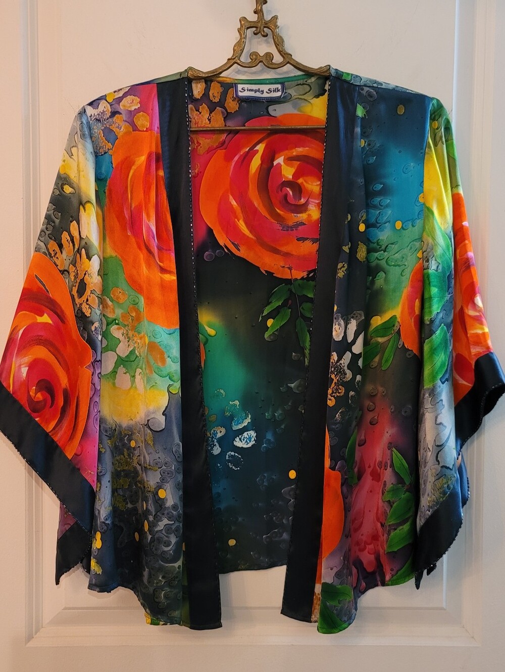 Silk Watercolor Kimono